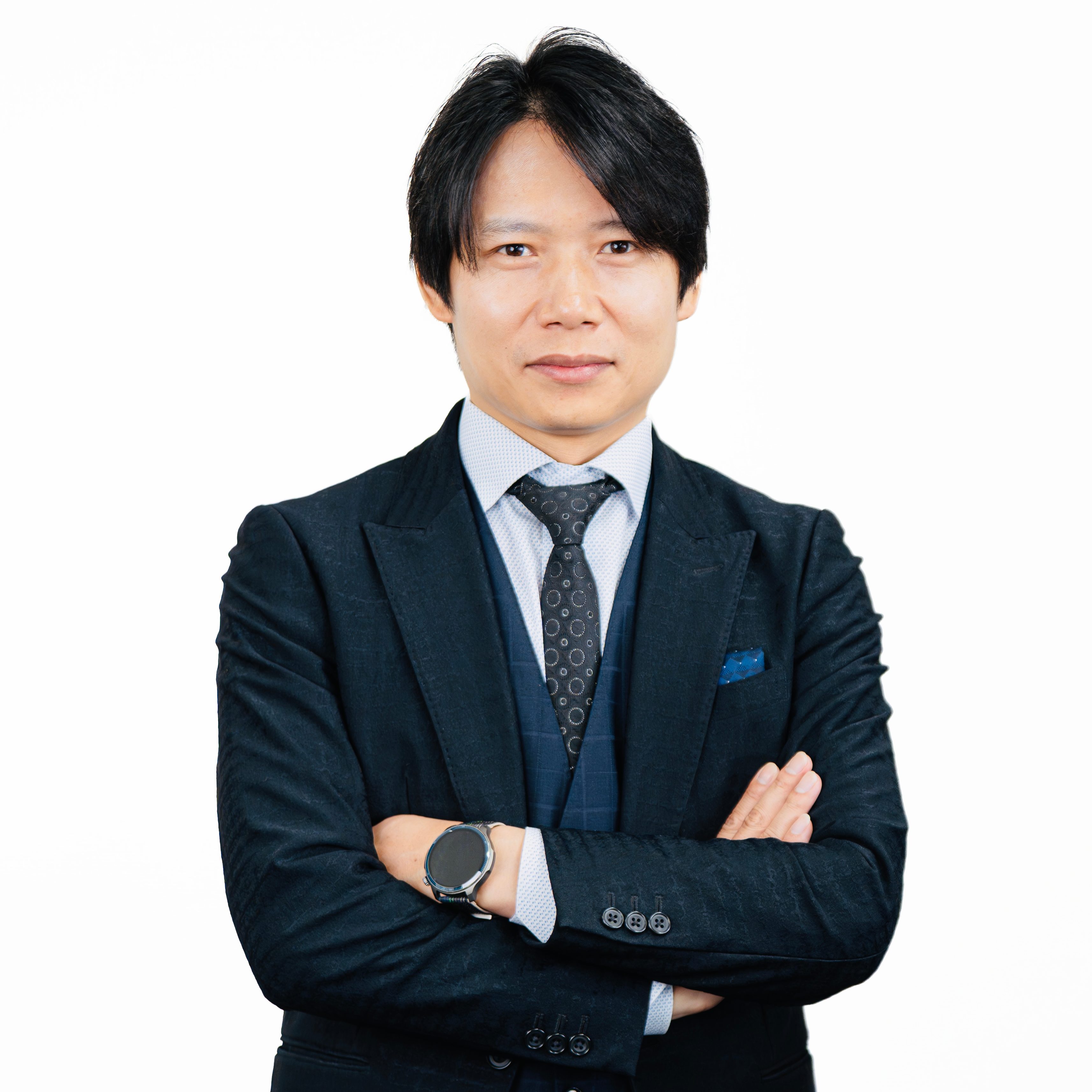 代表取締役社長　柏原晴馬